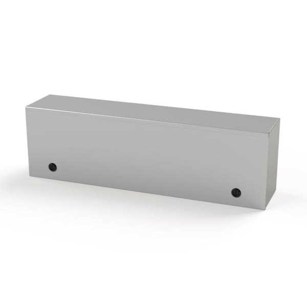 1/4 Turn Latch Electrical Enclosures, 9 in H, 6 in D, 30 in W, NEMA 1, Carbon Steel